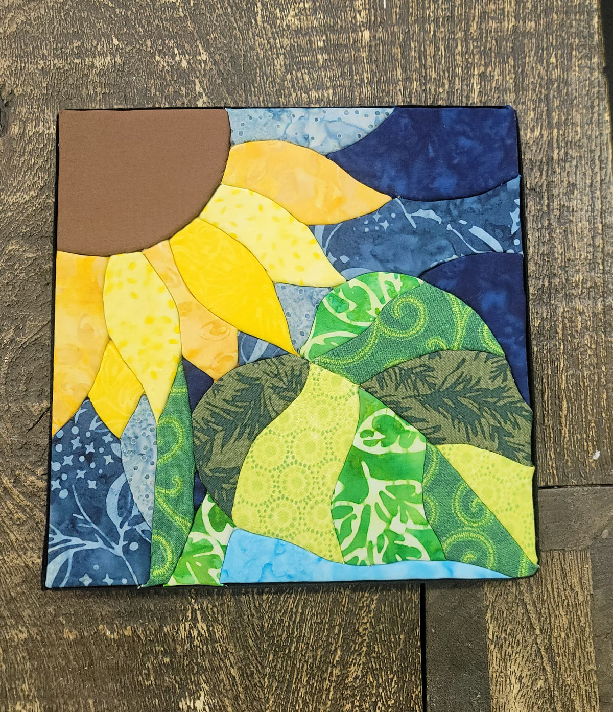 Sunflower Kinusaiga Kit 8" x 8"