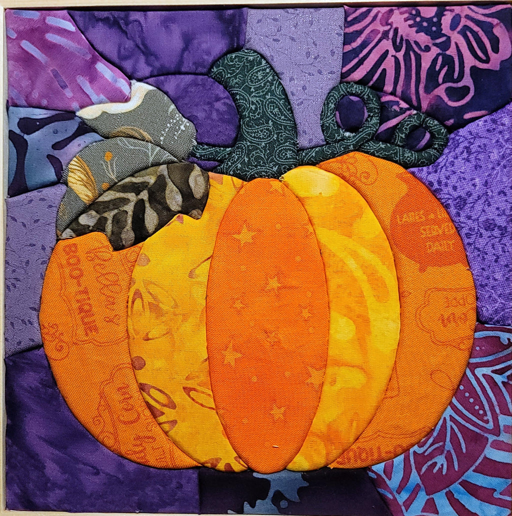 Pumpkin Kinusaiga Art Kit 8" x 8"