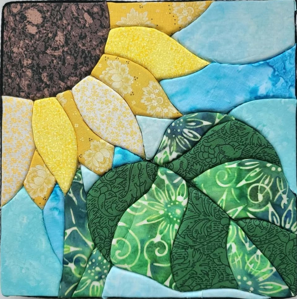 Sunflower Kinusaiga Kit 8" x 8"